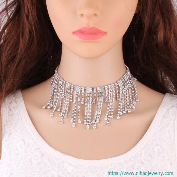 alloy Diamond necklace